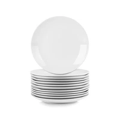 Ten Strawberry Street 10.5" Coupe Dinner Catering Plate In Bright White