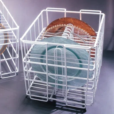 Ten Strawberry Street Glass Charger Dish Rinse Basket