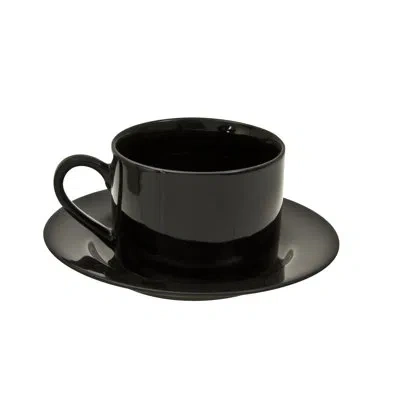 Ten Strawberry Street Rim Teacup & Saucer