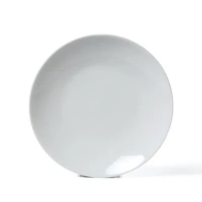 Ten Strawberry Street Royal Coupe Oversized 8" Salad Plate In White