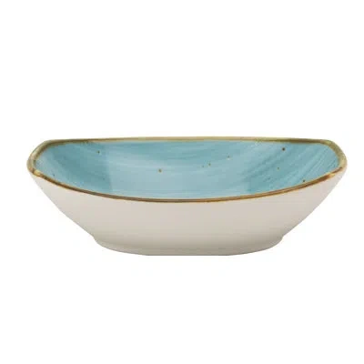 Ten Strawberry Street Santa Fe Pueblo 6 Fl Oz. Serving Bowl In Teal