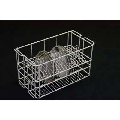 Ten Strawberry Street Stainless Steel In Sink Dish Rack In White
