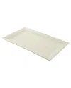 Ten Strawberry Street White Set Of Three 17in X 11in Platters