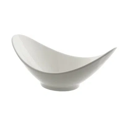 Ten Strawberry Street Whittier 15.375" Fruit Bowl In White