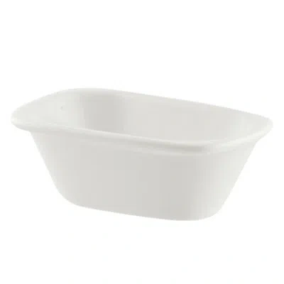Ten Strawberry Street Whittier 2.5 Oz. Rectangle Bowl In White