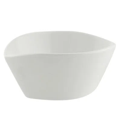 Ten Strawberry Street Whittier 3 Oz. Leaf Bowl In White