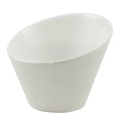 Ten Strawberry Street Whittier 64 Fl Oz. Serving Bowl In White