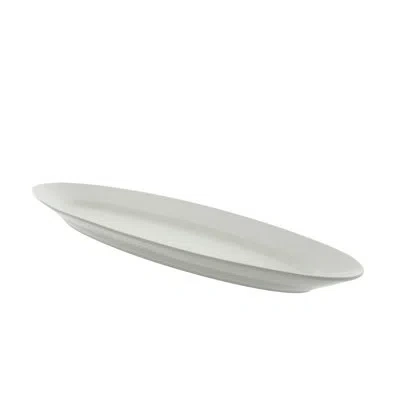 Ten Strawberry Street Whittier Fish Platter In White