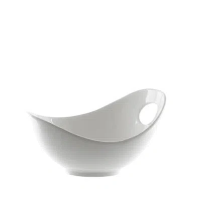 Ten Strawberry Street Whittier Fruit Bowl In White