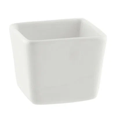 Ten Strawberry Street Whittier Square 2 Oz. Tid Bit Bowl In White