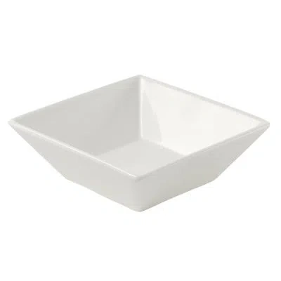 Ten Strawberry Street Whittier Square 8 Oz. Flared Bowl In White