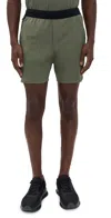 Ten Thousand Interval Lined Shorts 7 Od Green