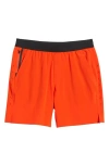 Ten Thousand Interval Lined Training Shorts In Ember