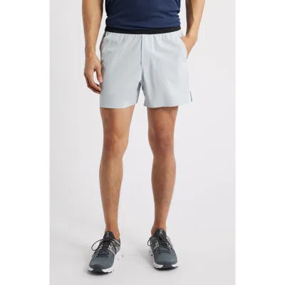 Ten Thousand Interval Unlined 5-inch Training Shorts In Light Grey