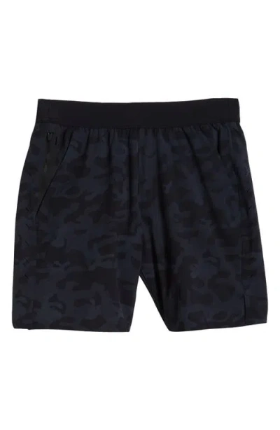 Ten Thousand Interval Unlined 7-inch Training Shorts In Black Camo