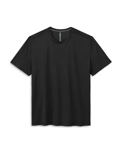 Ten Thousand Lightweight Textured Tee In Black