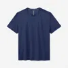 Ten Thousand Session Short Sleeve Workout Shirt In Navy In Blue
