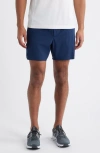 Ten Thousand Set 6.5-inch Water Repellent Cross Training Shorts In Blue