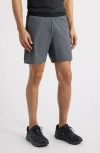 Ten Thousand Tactical Lined 7-inch Training Shorts In Iron
