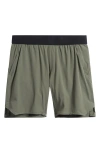 Ten Thousand Tactical Lined 7-inch Training Shorts In Green
