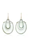 Ten Thousand Things 18k Yellow Gold & Green Amethyst O'keeffe Earring