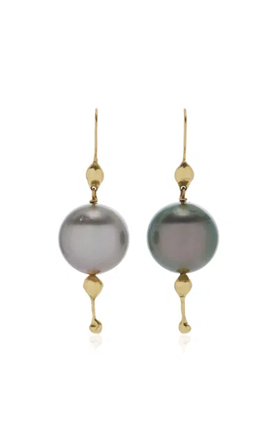 Ten Thousand Things 18k Yellow Gold Tahitian Charm Earring In Gold