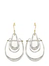 Ten Thousand Things 18kt Yellow Gold Large O'keeffe Crystal Earrings In Gold
