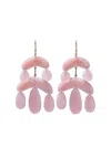 Ten Thousand Things Chandelier Earrings In Pink
