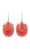 Ten Thousand Things O'keefe 18k Yellow Gold Opal Earrings In Neutral