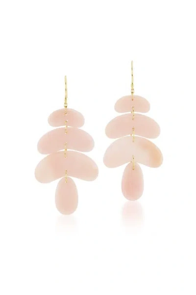 Ten Thousand Things Small Pink Opal Earrings