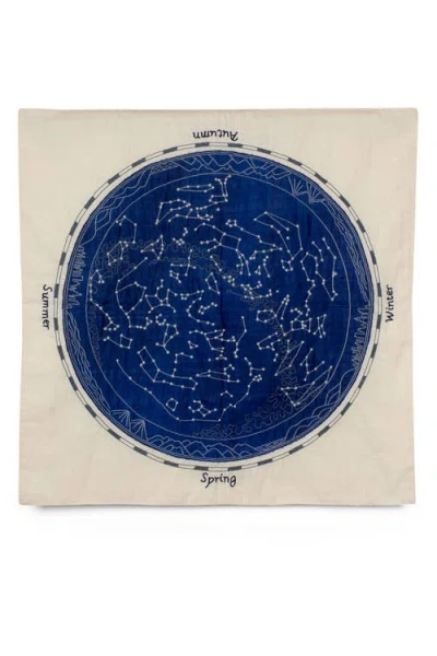 Ten Thousand Villages Constellation Wall Hanging In Blue