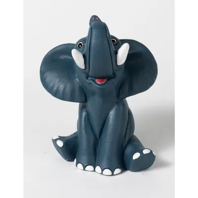 Ten Thousand Villages Happy Elephant Eyeglass Holder In Blue