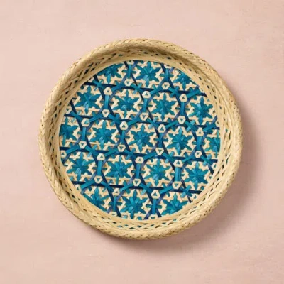 Ten Thousand Villages Phu An Basket In Blue