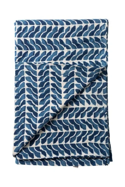 Ten Thousand Villages Sea Breeze Tablecloth In Blue