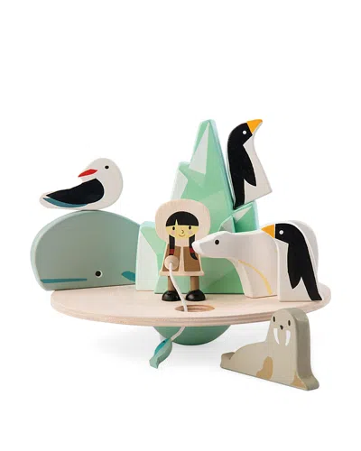 Tender Leaf Toys Balancing Arctic Circle Wooden Toy - Ages 3+ In Multi