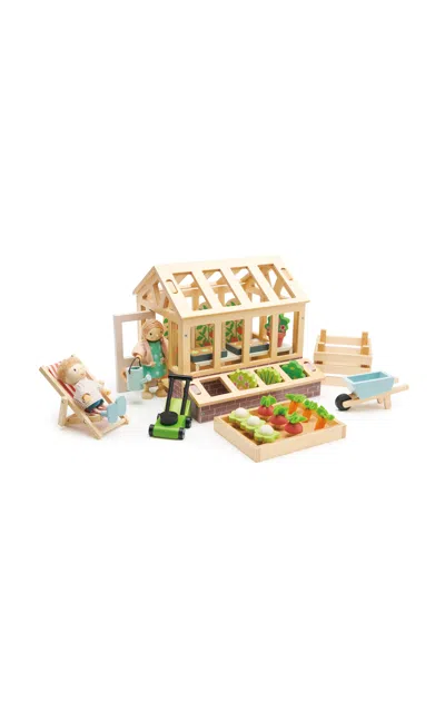 Tender Leaf Toys Greenhouse And Garden Set In Multi