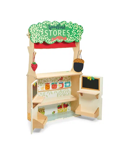 Tender Leaf Toys Woodland Stores Play Shop & Theatre - Ages 3+ In Neutral