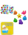 TENDERTYME BABY BOYS OR BABY GIRLS BATH TOY COLLECTION, 44 PIECE SET