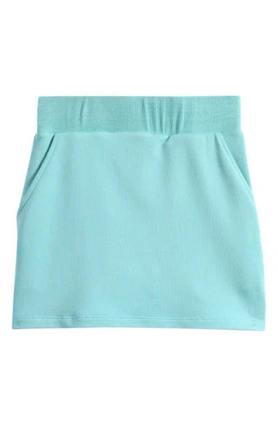 Tenly Kids' French Terry Skirt In Blue