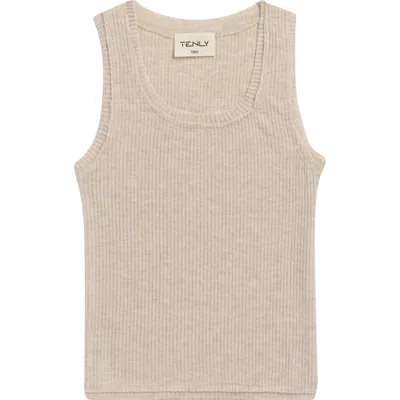 Tenly Kids' Hacci Rib Tank In Neutral