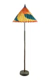 Tennant New York 1933 World's Fair Black Bamboo Lamp In Brown