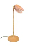 Tennant New York Ventimiglia Bamboo Task Lamp In Orange