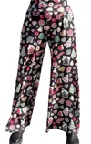 Tennessee & Co. Christmas Cookie Palazzo Pants In Black In Black