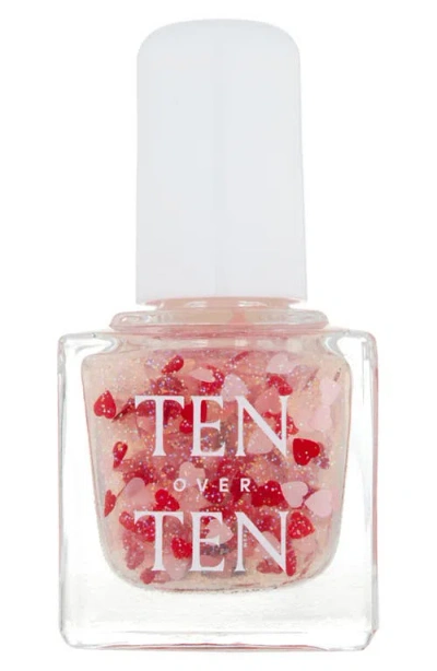 Tenoverten Hearts Nail Polish Toppers In Amour