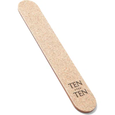 Tenoverten The Eco Nail File In No Color