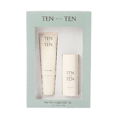Tenoverten The Overnight Gift Set (limited Edition) In White
