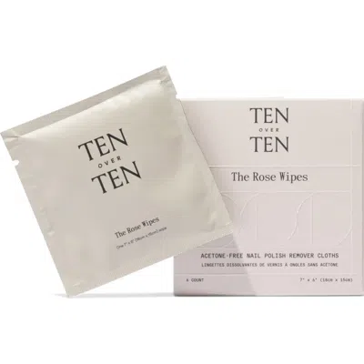 Tenoverten The Rose Wipes In No Color