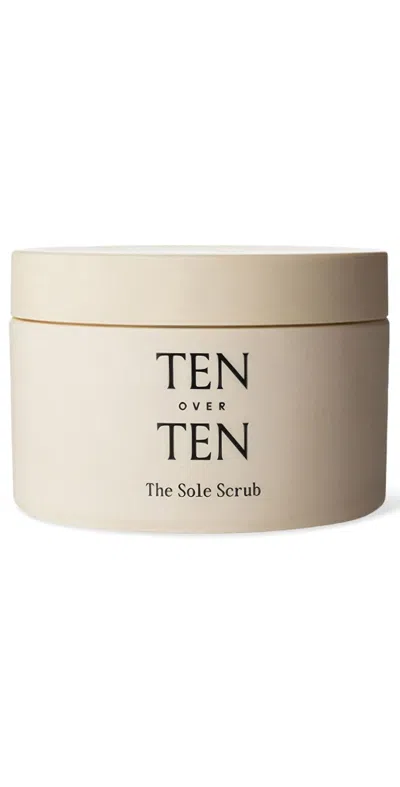 Tenoverten The Sole Scrub No Colour In White