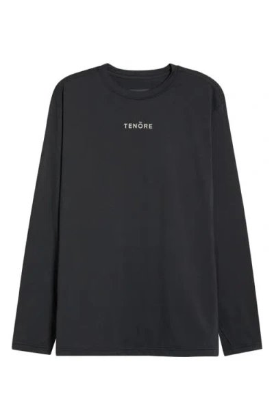 Tenōre Long Sleeve Upf 50+ Rashguard In Black