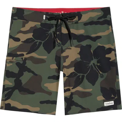 Tenōre Print Classic Board Shorts In Multi